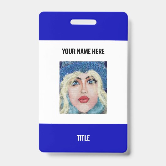 Ihr Name mit Titel und Foto oder Logo Ausweis (Vorderseite)