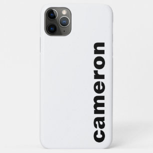 Ihr Name Modern White Case-Mate iPhone Hülle