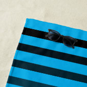 Ihr Name oder Bootname Nautischer Anker Strichen Strandtuch (Beispiel)