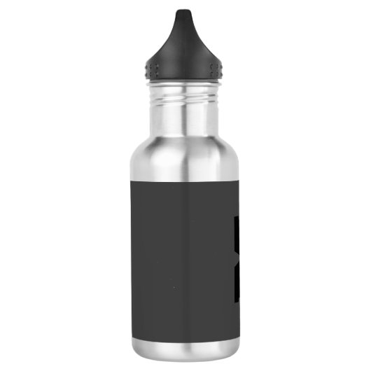 Ihr Name oder Ihr Firmenname | Modern Masculine Gr Edelstahlflasche (Links)
