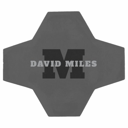 Ihr Name oder Ihr Firmenname | Modern Masculine Gr Fußball (Flach)