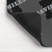 Ihr Name oder Ihr Firmenname | Modern Masculine Gr Mousepad (Ecke)