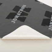 Ihr Name oder Ihr Firmenname | Modern Masculine Gr Sherpadecke (3/4)