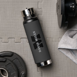 Ihr Name oder Ihr Firmenname | Modern Masculine Gr Trinkflasche