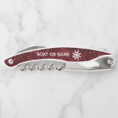 Ihr Name oder Ihr Schiffsname Schiff Rad Kellnermesser (Rückseite)