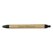 Ihr Name oder Ihre Initialen auf Gold Zebra Streif Kugelschreiber (Vorderseite)