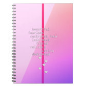 Ihr Name oder Ihre Nachricht mit Stichwörtern? Ros Notizblock (Vorderseite)