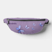 Ihr Name Periwinkle Butterfets Violet Bauchtasche (Ablage )