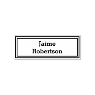 Ihr Name Permastempel