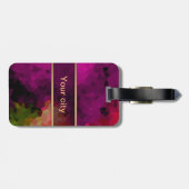 Ihr Name, personalisieren Gepäckanhänger (Rückseite horizontal)