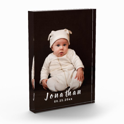 Ihr Name Personalisiert Fotoblock (Links)