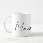 Ihr Name Personalisiert Kaffeetasse (Links)