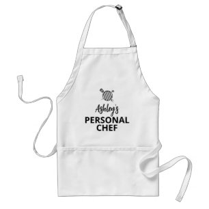 Ihr Name Persönlicher Koch, Grill-Schürze, Persona Schürze