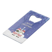 [Ihr Name] Poiluna Weihnachten Geldbeutel Flaschenöffner (Vorderseite Schrägansicht)