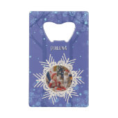 [Ihr Name] Poiluna Weihnachten Geldbeutel Flaschenöffner (Rückseite)