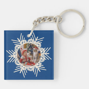[Ihr Name] Poiluna Weihnachtsplatz Schlüsselanhänger