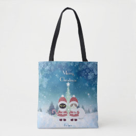 [Ihr Name]'s Poiluna Christmas Tote Bag Tasche
