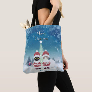 [Ihr Name]'s Poiluna Christmas Tote Bag Tasche