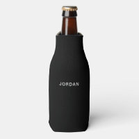 Ihr Name Schwarze Flasche Cooler