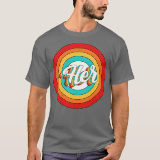 Ihr Name Shirt Vintag ihren Kreis