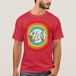 Ihr Name Shirt Vintag ihren Kreis