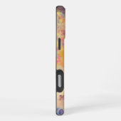 Ihr Name Spring Tulip Wasserfarbe Abstrakt iPhone Hülle (Rechte Seite)