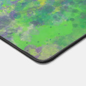 Ihr Name Spring Tulip Wasserfarbe Abstrakt Schreibtischunterlage (Ecke)