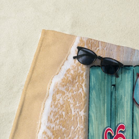 Ihr Name Strandtuch (Beispiel)