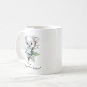 Ihr Name Text, Koalas - Original Baumhäuser! Kaffeetasse (Vorderseite Links)