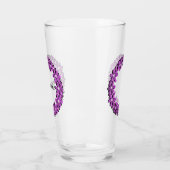 Ihr Name, Text, personalisiert Glas (Links)