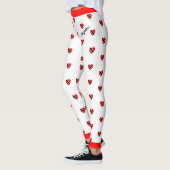 (Ihr Name) Trinidad Flag Hörnchen auf (Ihre Farbe) Leggings (Links)
