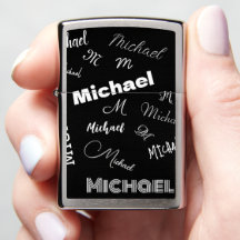 Ihr Name und Ihr benutzerdefiniertes Monogramm-Mus