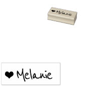 Ihr Name und Ihr Logo und Ihre handschriftliche Un Gummistempel (Stempel)