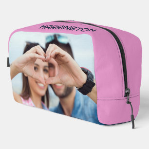 IHR Name und Ihre Fotos sind benutzerdefiniert Waschbeutel