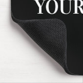 Ihr Name und Ihre Initialen Einzigartiges Design M Mousepad (Ecke)