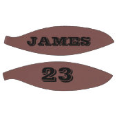 Ihr Name und Ihre Nummer Personalisiert Basketball (Panele)