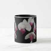 Ihr Name Wasserfarbe Orchids Tasse (Zentrum)