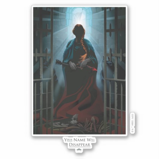 Ihr Name wird verschwinden Aufkleber (Vorderseite)