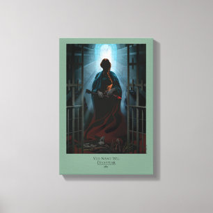 Ihr Name wird verschwinden Leinwanddruck