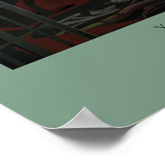 Ihr Name wird verschwinden Poster (Ecke)