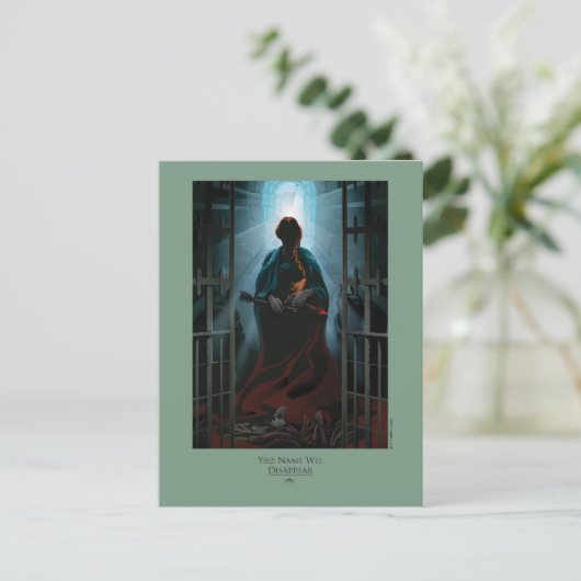 Ihr Name wird verschwinden Postkarte (Stehend Vorderseite)