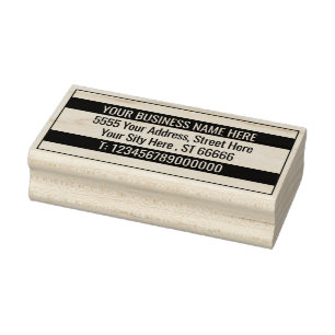 Ihr Namensinfo Rücksendeadresse Farbstempel Beispi Gummistempel