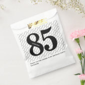 Ihr Namensmuster fett schwarzes Alter 85 Nummer Da Geschenktütchen (Versiegelt)