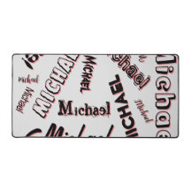 Ihr Namensmuster Monogramm Rose Schatten