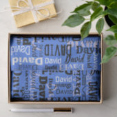 Ihr Namensschild für Papiergeschenke Seidenpapier (Geschenk)