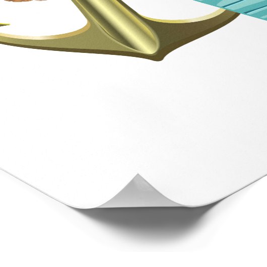 Ihr Nautical - Beach House - Zeichen Poster (Ecke)