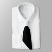 Ihr neuer Favorit Schwarz & Weiß-Weiß-Streifen Krawatte (Gebunden)