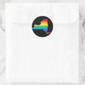 Ihr neuer Stolz. Runder Aufkleber (Tasche)