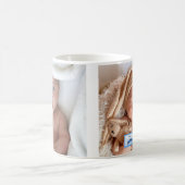 Ihr neues Baby Boy Fotos Personalisierter, benutze Kaffeetasse (Mittel)