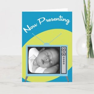 Ihr neues Baby jetzt vorstellen Ankündigung